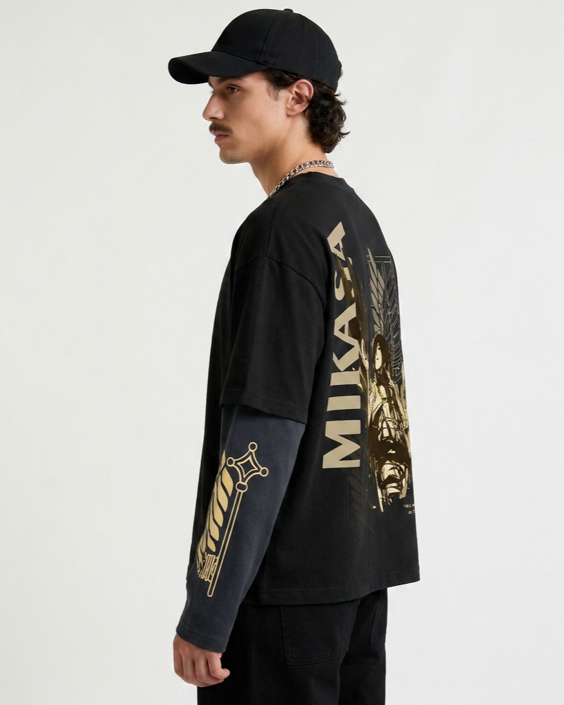 Attack on Titan – Wings of Mikasa LS Tee