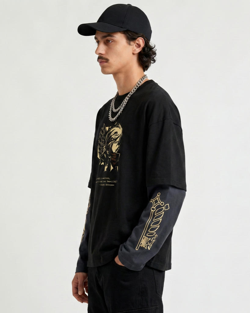 Attack on Titan – Wings of Mikasa LS Tee