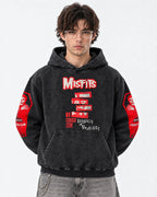 Misfits Legacy Of Brutality - Acid Wash Hoodie - front view