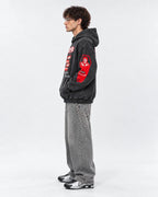 Misfits Legacy Of Brutality - Acid Wash Hoodie - side view
