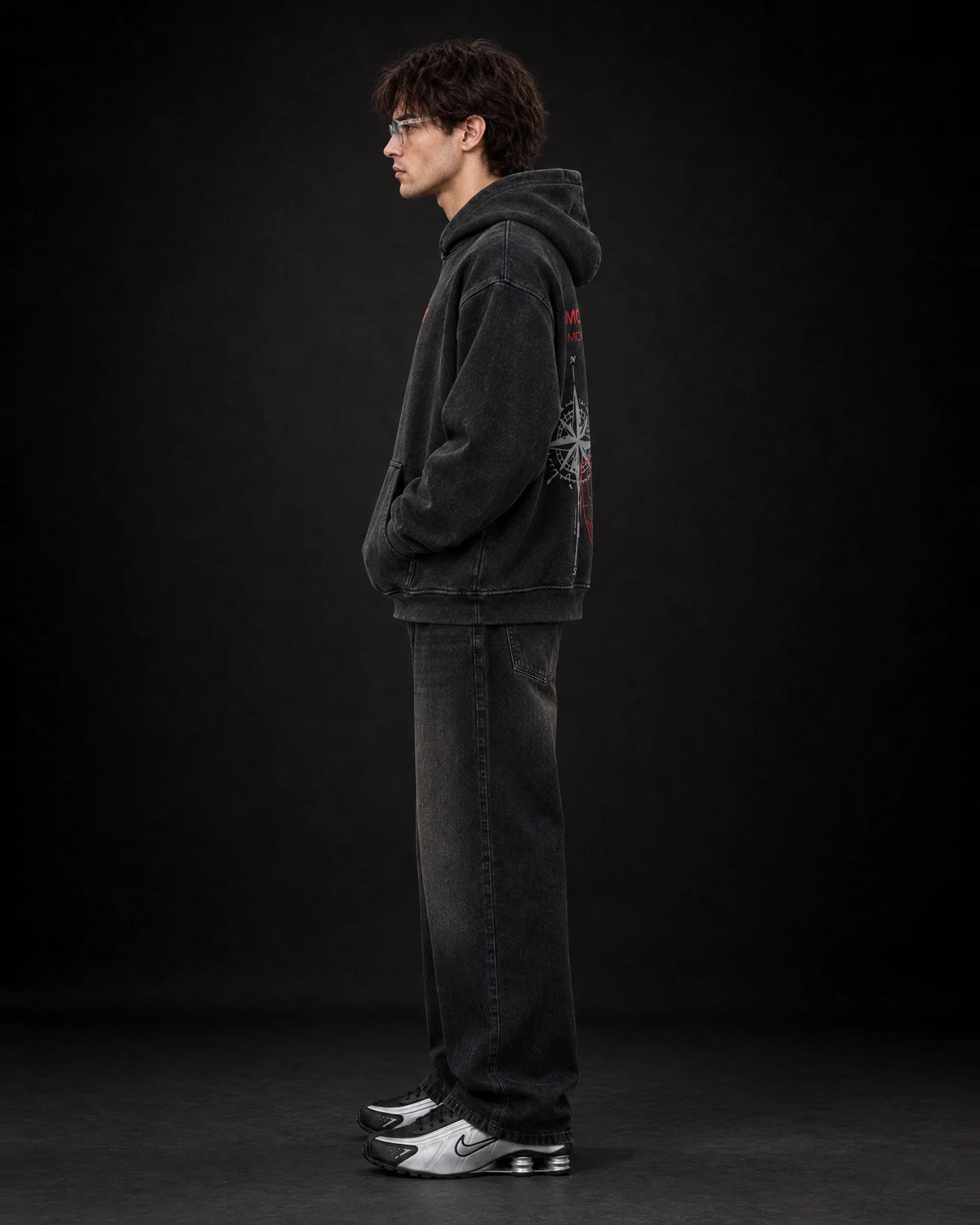 Monaco Monte Carlo Afterdark Hoodie - side view