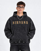 Nirvana Heaven In Distortion Hoodie - front view