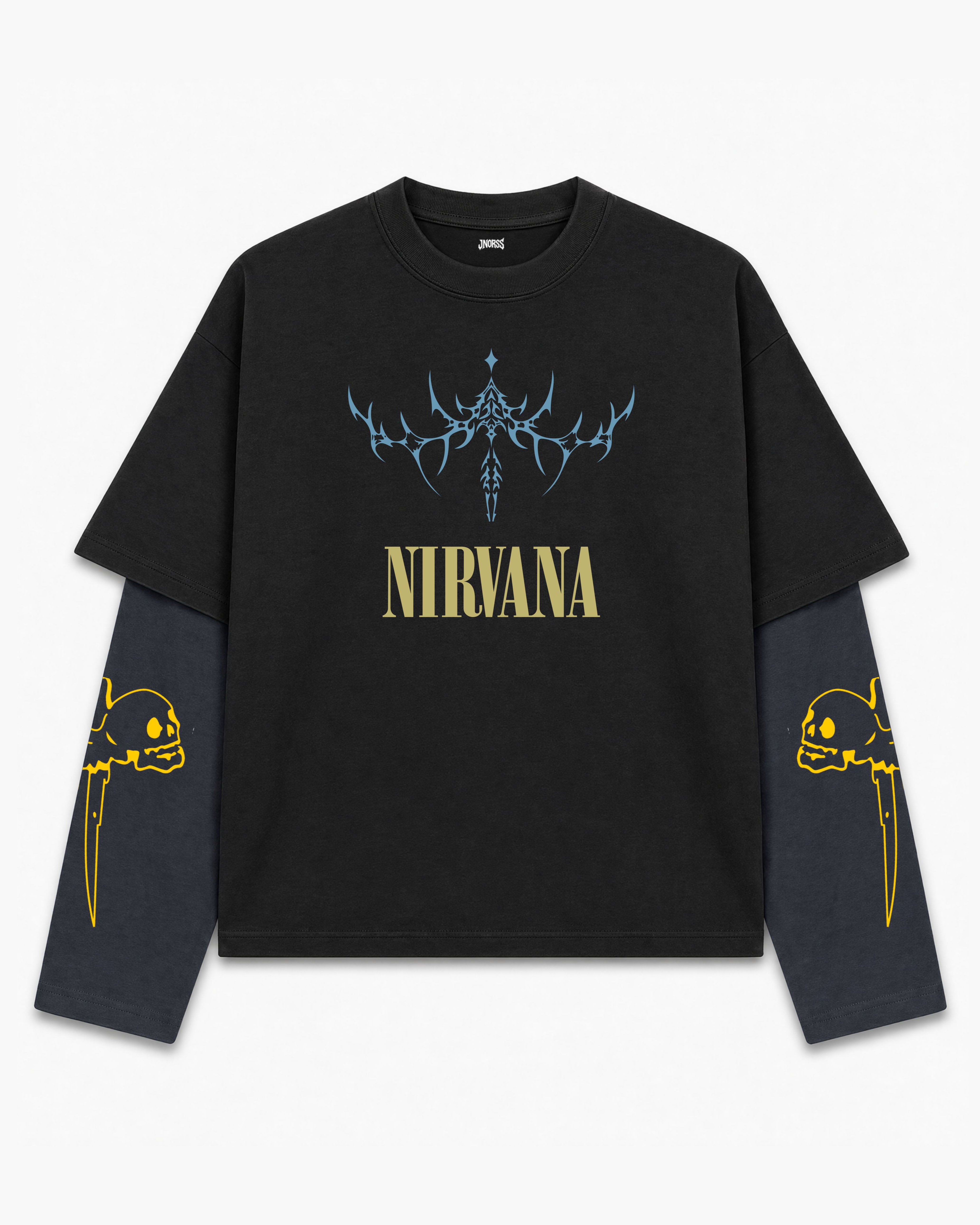 トップス NEIGHBORHOOD NH X NIRVANA . TEE LS Nirvana LS Oversized Tee – Jnorss