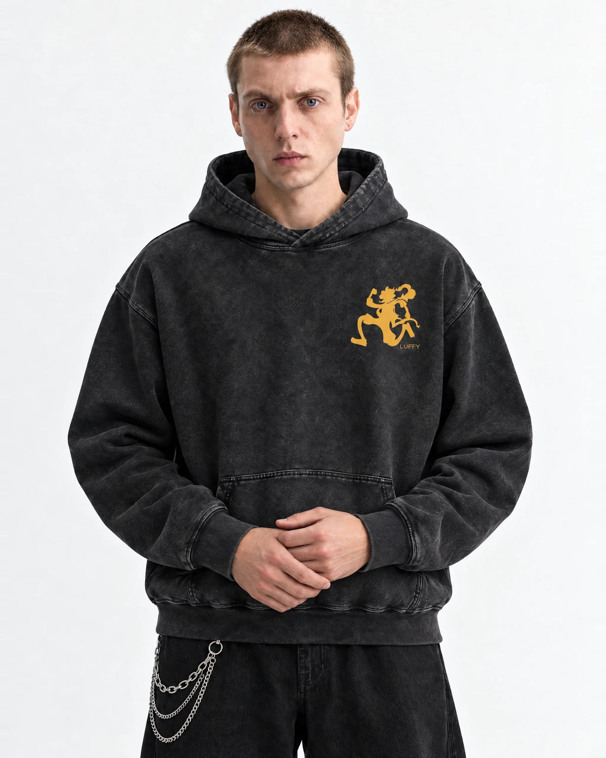 One Piece Mugiwara Death Flag Hoodie - front view