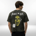 Pierce The Veil Chaos Scream Boxy Acid Wash Tee