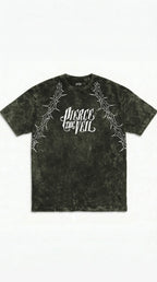 Pierce The Veil Chaos Scream Boxy Acid Wash Tee