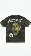 Pierce The Veil Chaos Scream Boxy Acid Wash Tee