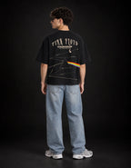 Pink Floyd Dark Side Prism Boxy Tee – full body view