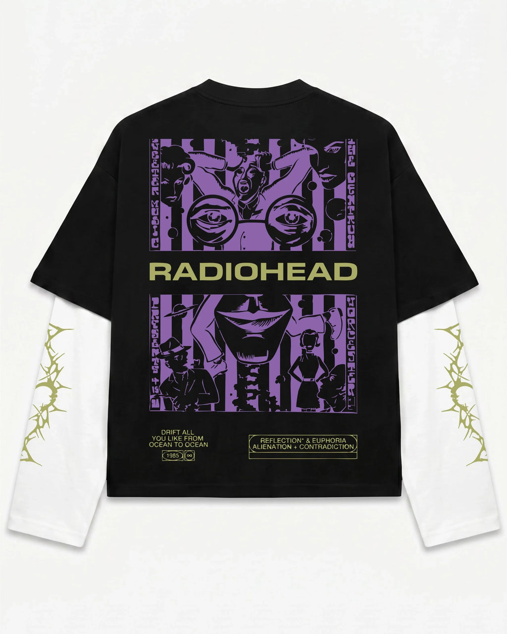 Radiohead – Paranoid Bloom Alennation LS Tee