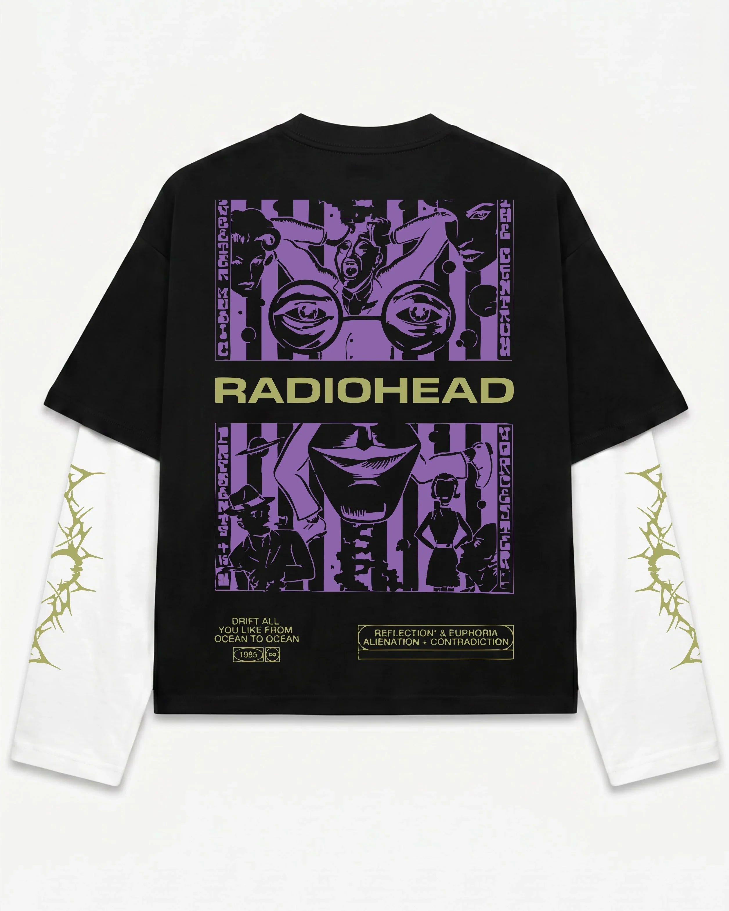 Radiohead – Paranoid Bloom Alennation LS Tee
