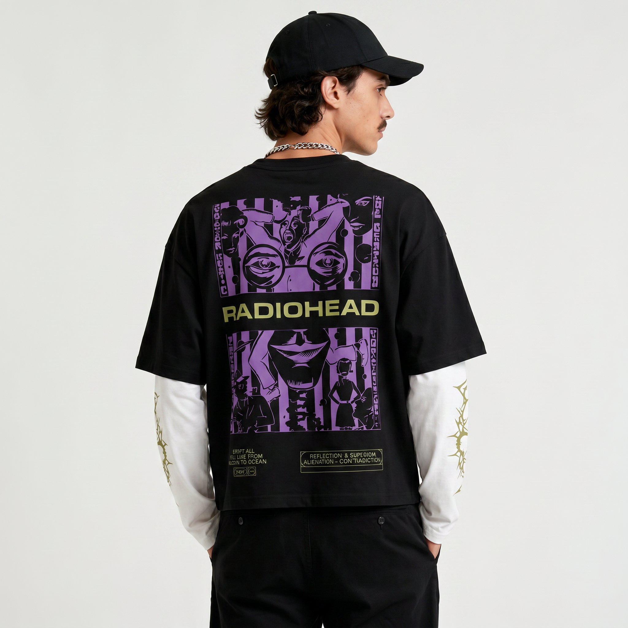 Radiohead – Paranoid Bloom Alennation LS Tee
