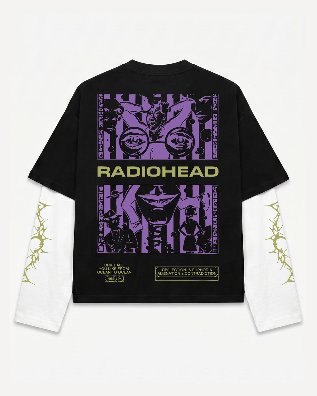 Radiohead – Paranoid Bloom Alennation LS Tee