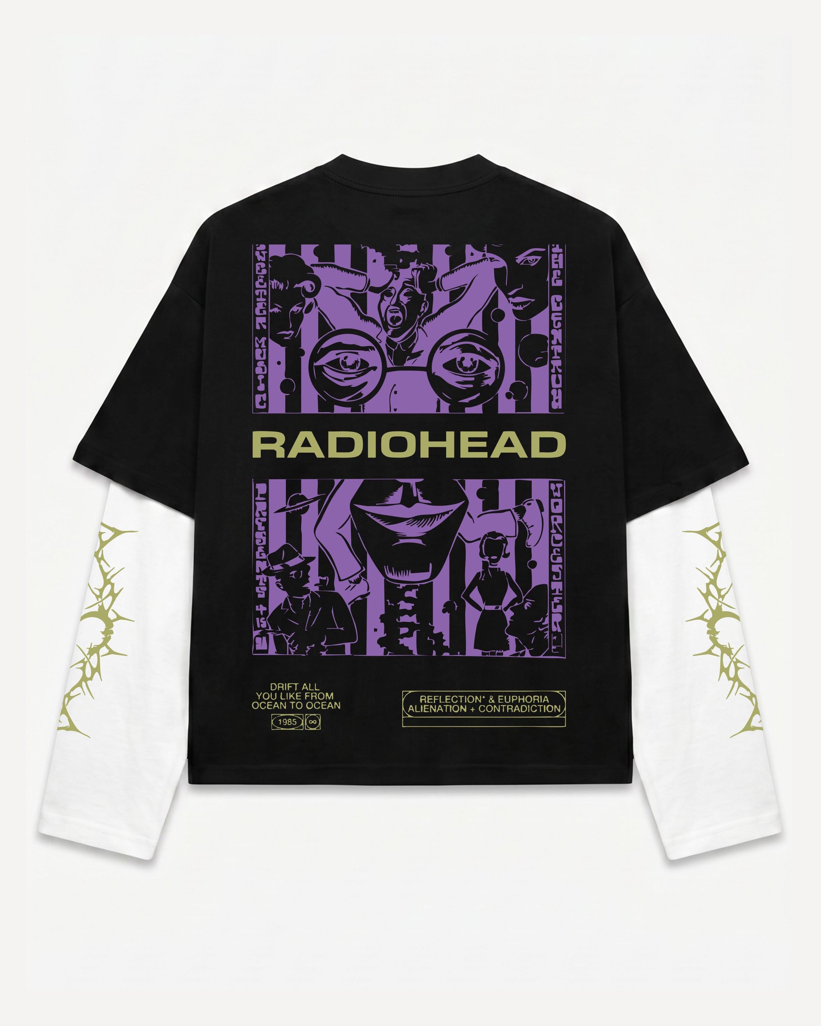 Radiohead – Paranoid Bloom Alennation LS Tee