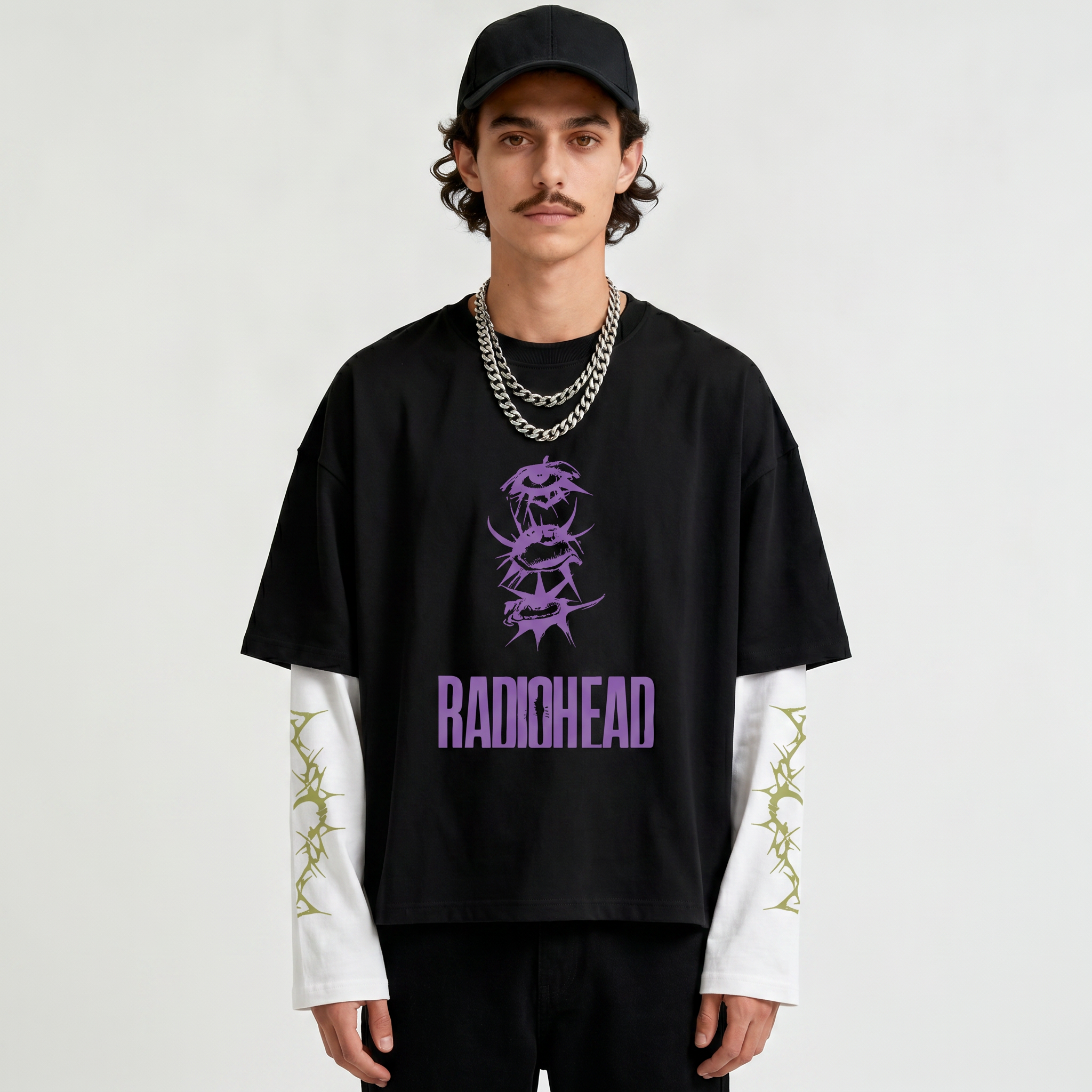 Radiohead – Paranoid Bloom Alennation LS Tee