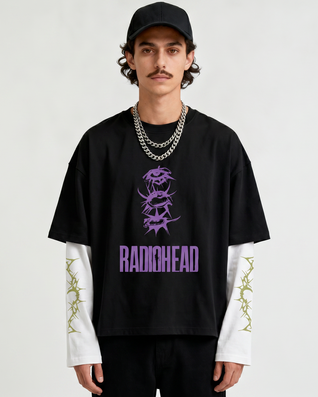 Radiohead – Paranoid Bloom Alennation LS Tee