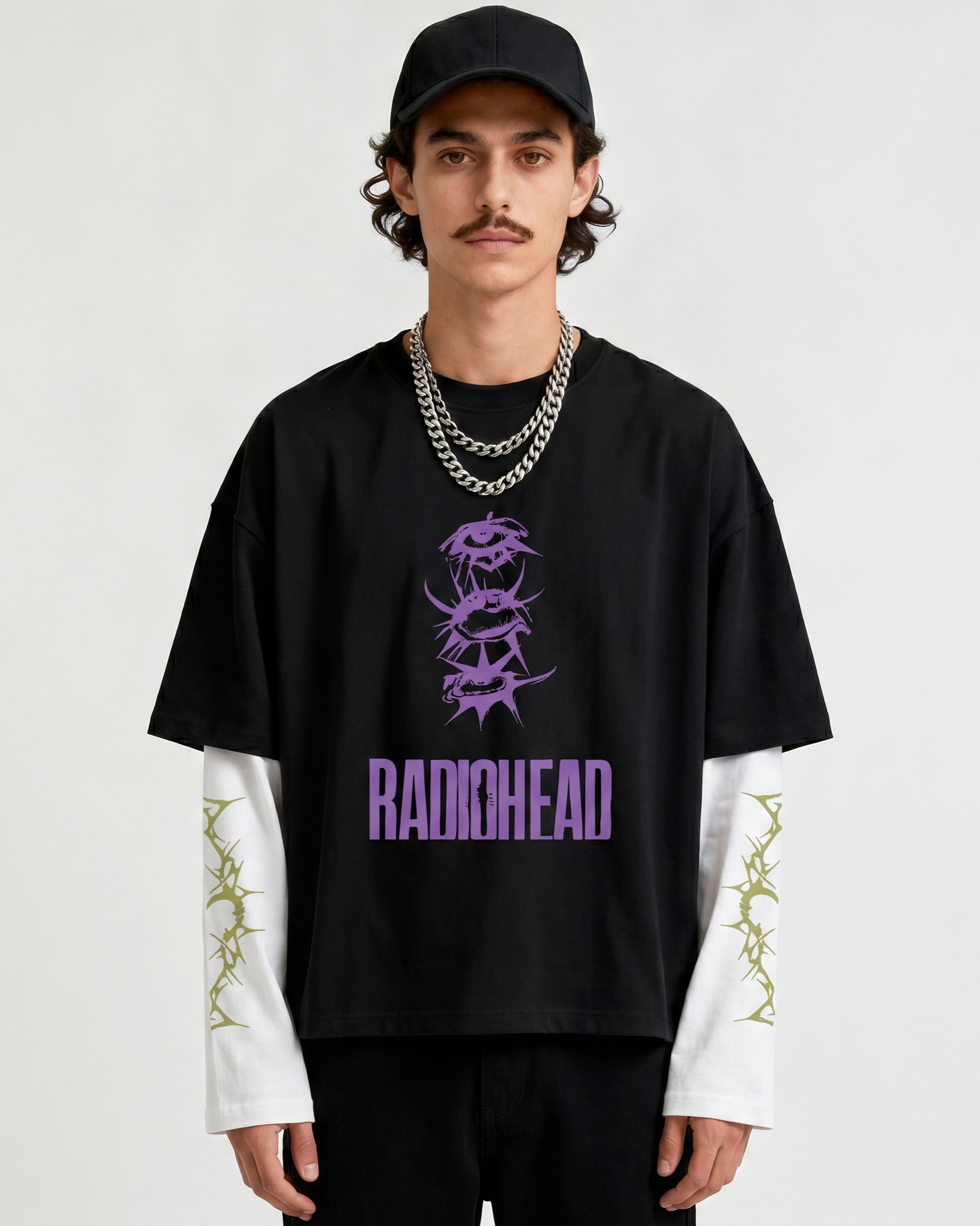 Radiohead – Paranoid Bloom Alennation LS Tee