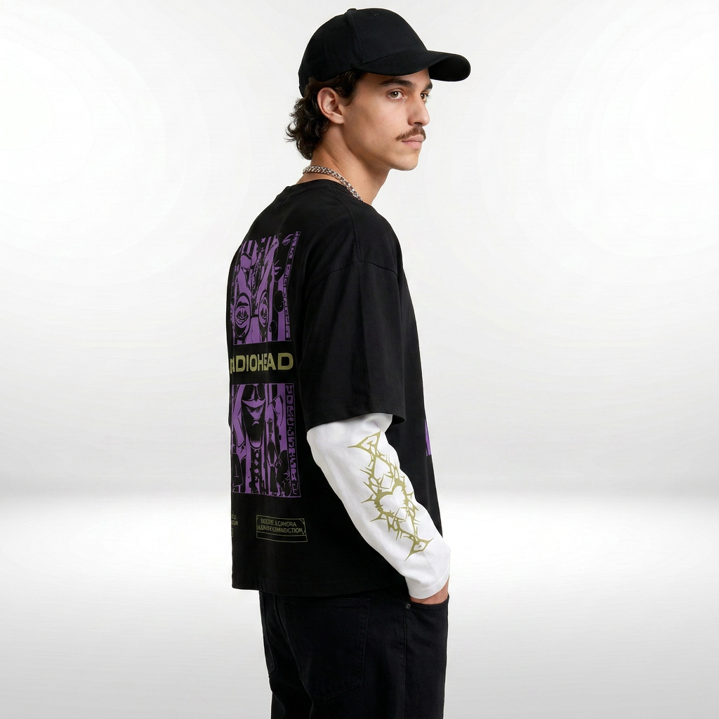 Radiohead – Paranoid Bloom Alennation LS Tee