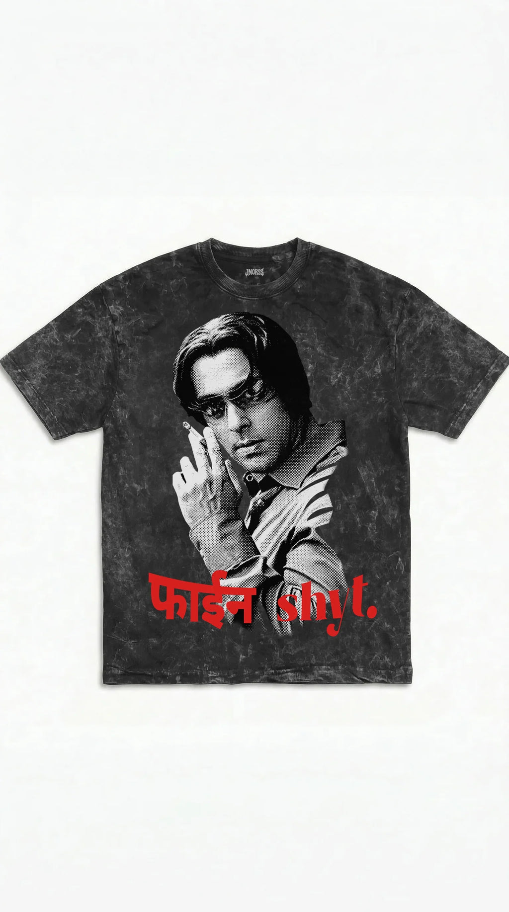 Salman Khan Fine Shyt Boxy Acid Wash Tee