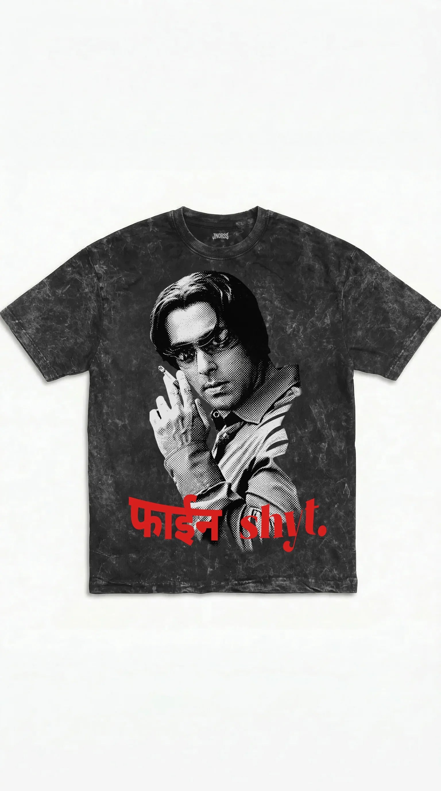 Salman Khan Fine Shyt Boxy Acid Wash Tee