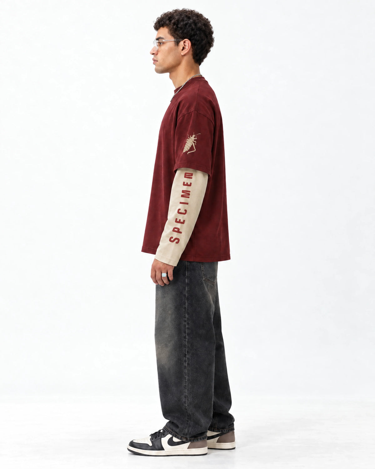Venus Flytrap Oversized Layered T-Shirt
