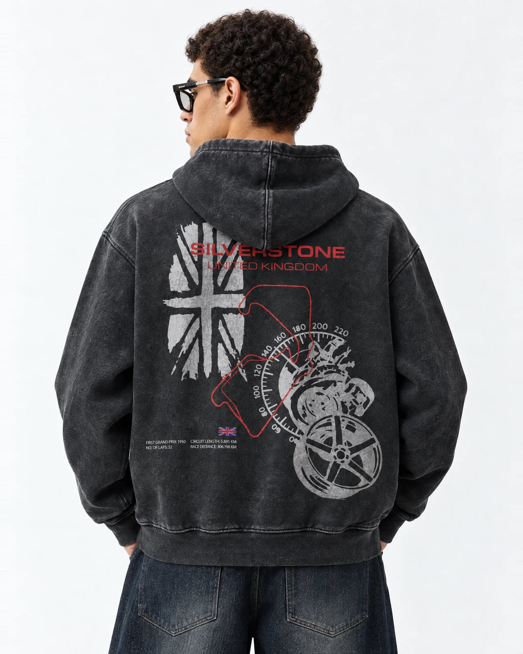 Silverstone Apex Ritual Hoodie - back view
