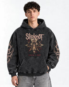 Slipknot - People = Shit Sigil - Acid Wash Hoodie - front view