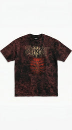 Slipknot Wait And Bleed Boxy Acid Wash Tee