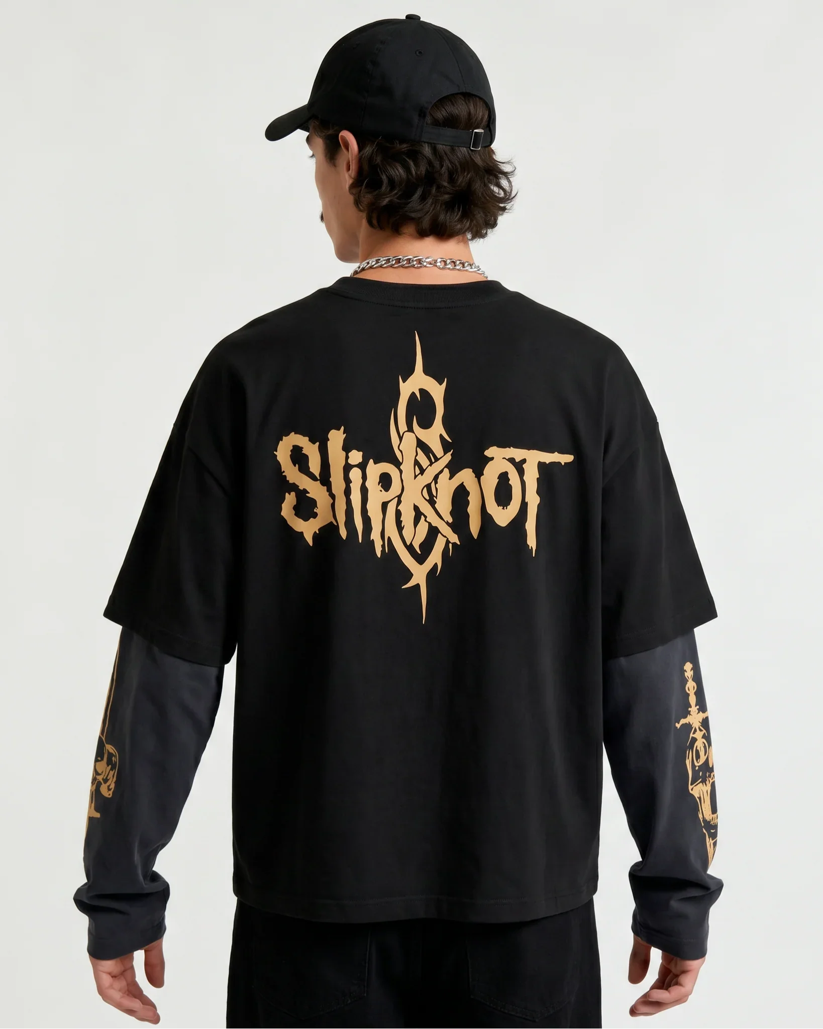 Slipknot LS Oversized Tee – Jnorss