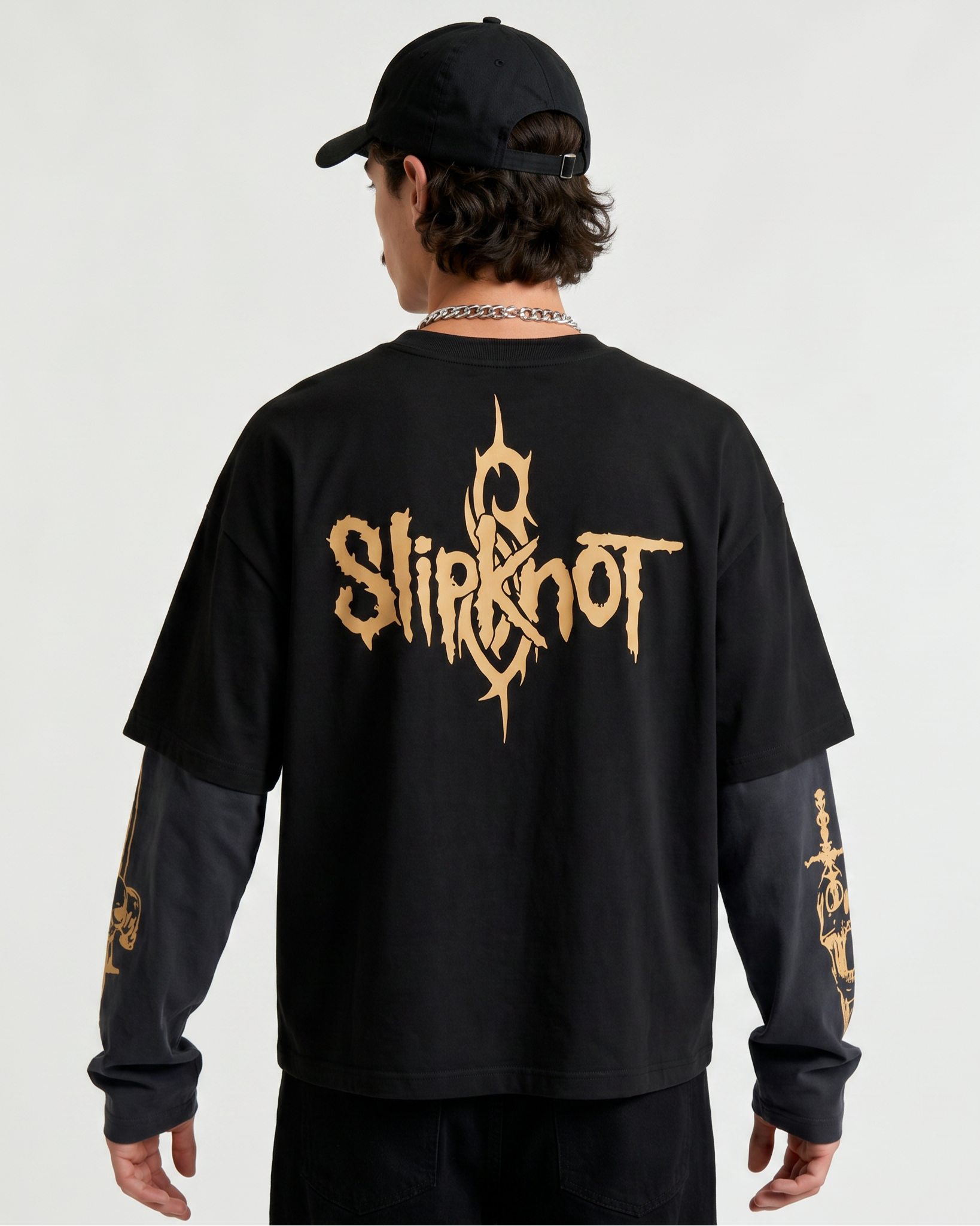 Slipknot LS Oversized Tee – Jnorss