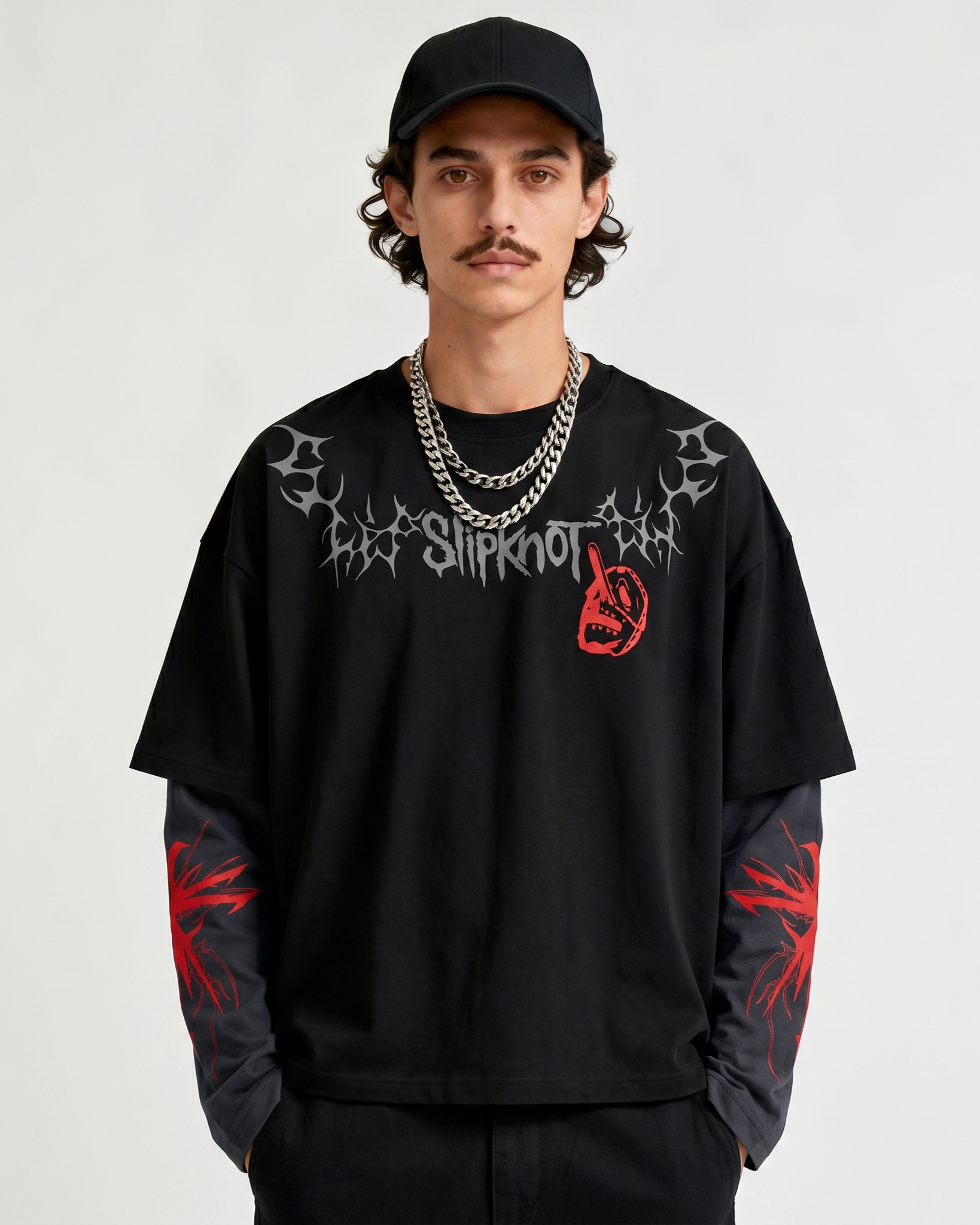 Slipknot – Barcode Carnage LS Tee