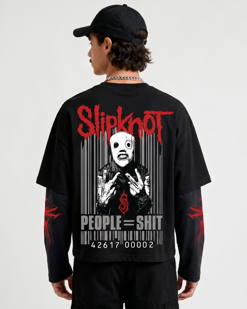 Slipknot – Barcode Carnage LS Tee