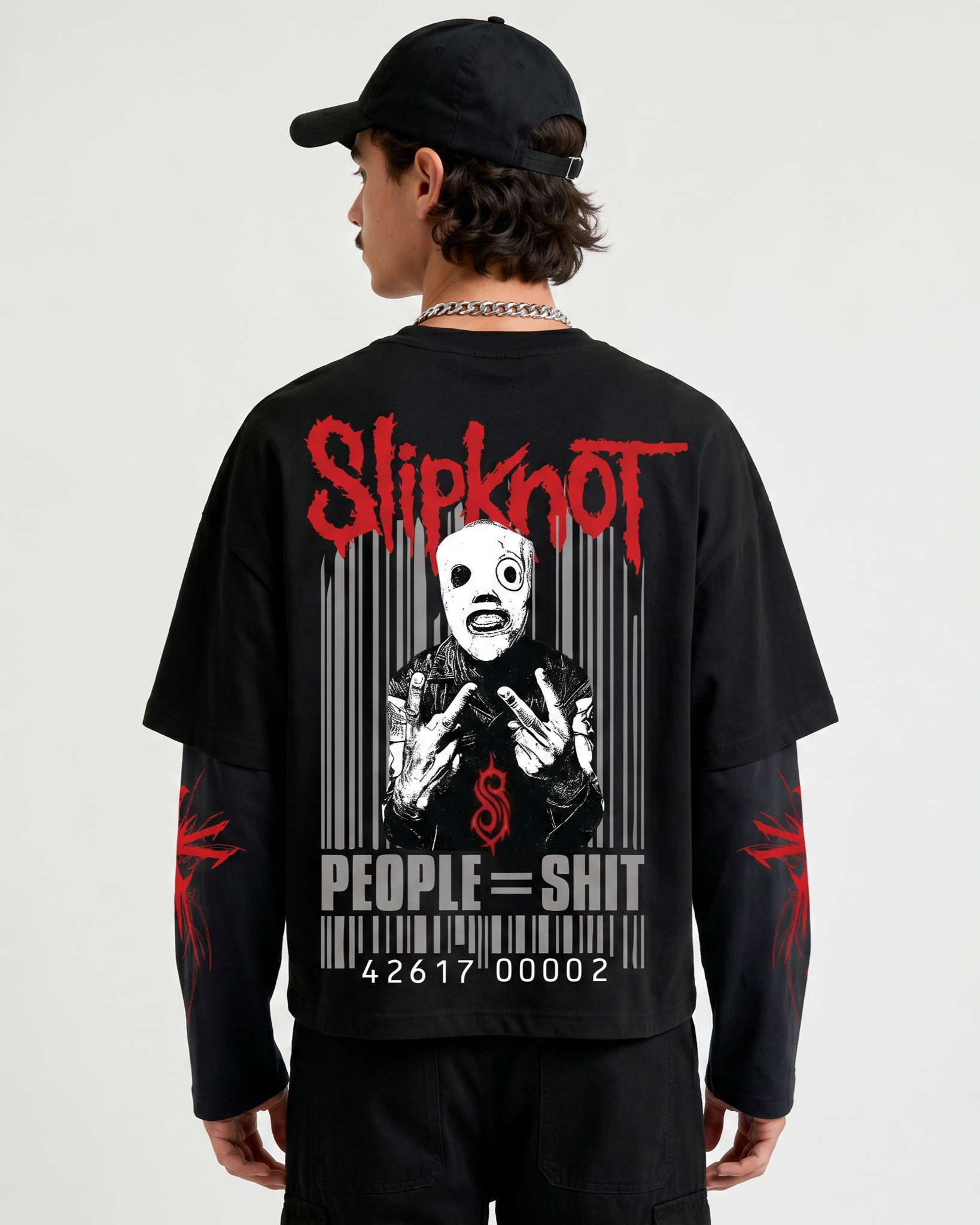 Slipknot – Barcode Carnage LS Tee