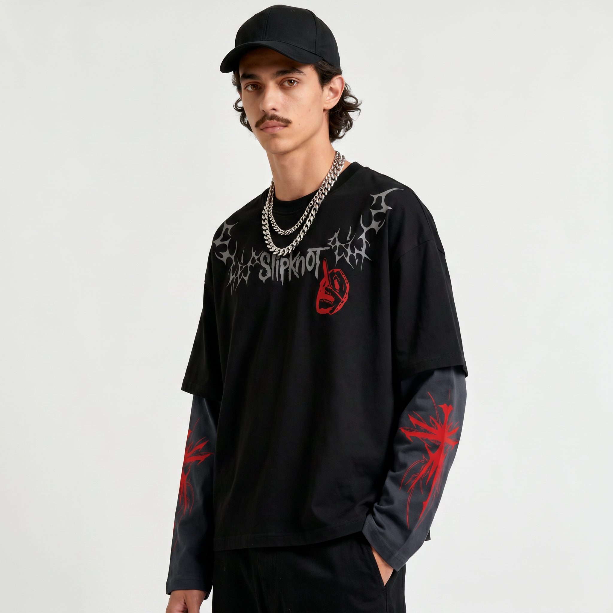 Slipknot – Barcode Carnage LS Tee