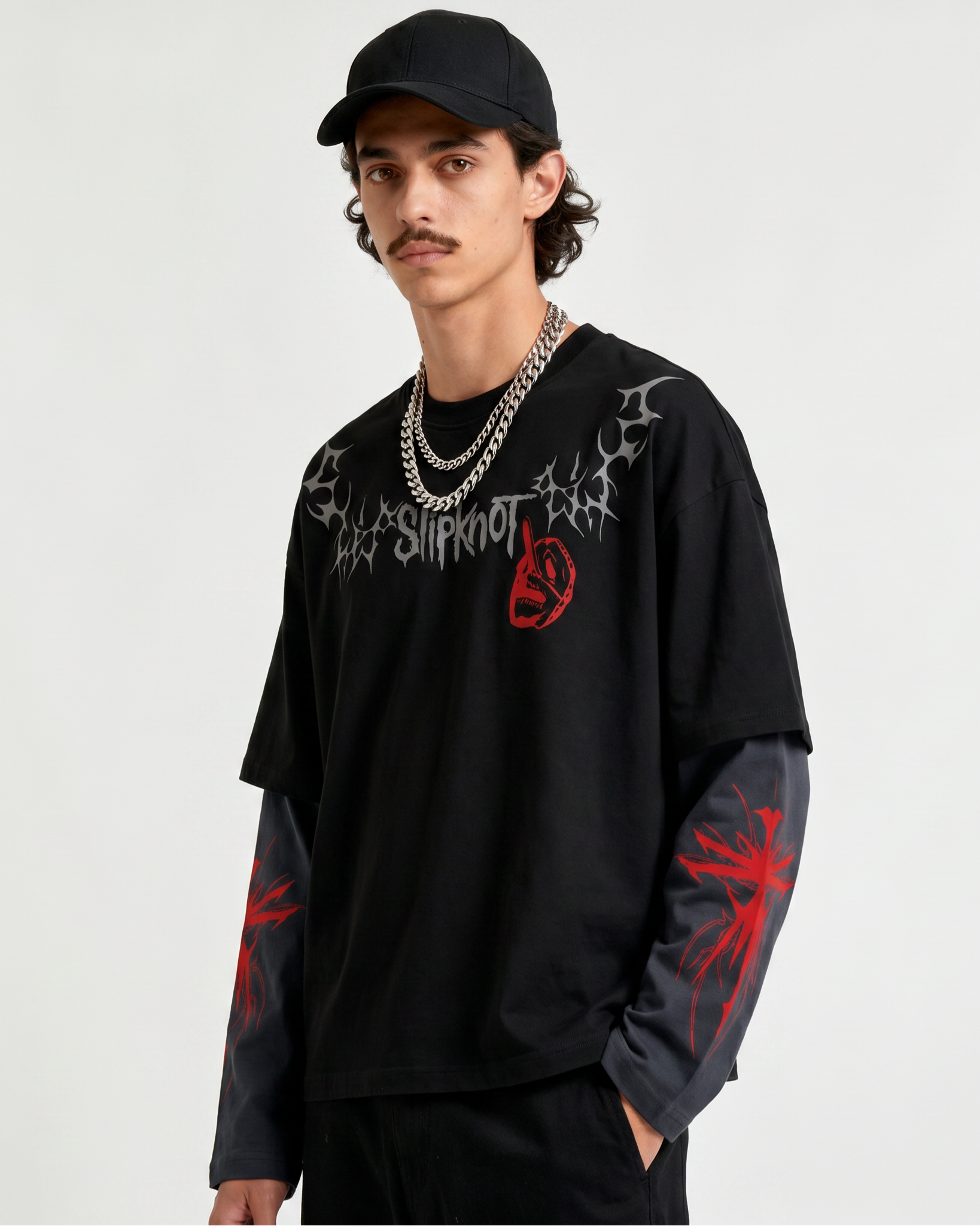 Slipknot – Barcode Carnage LS Tee