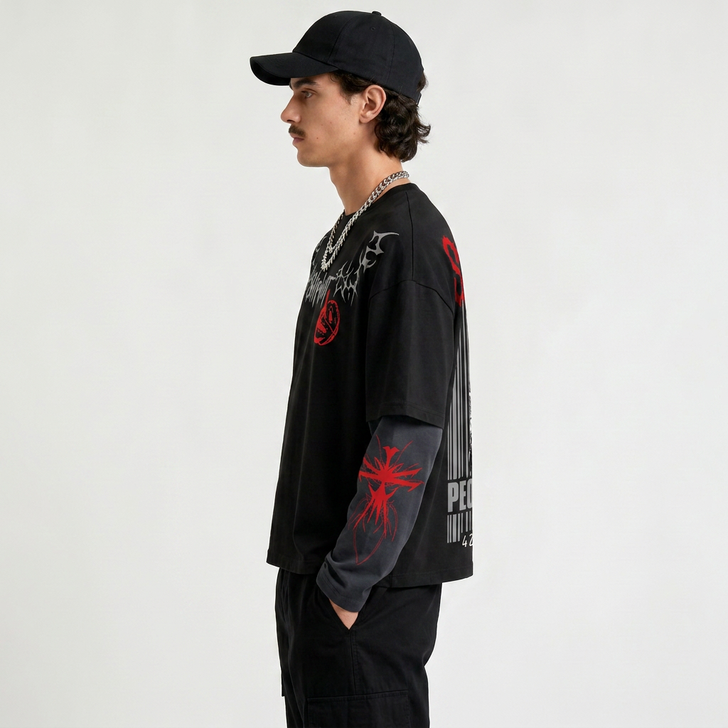 Slipknot – Barcode Carnage LS Tee