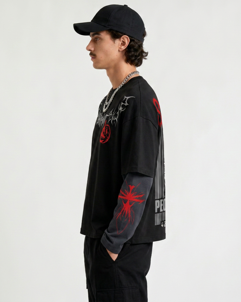 Slipknot – Barcode Carnage LS Tee
