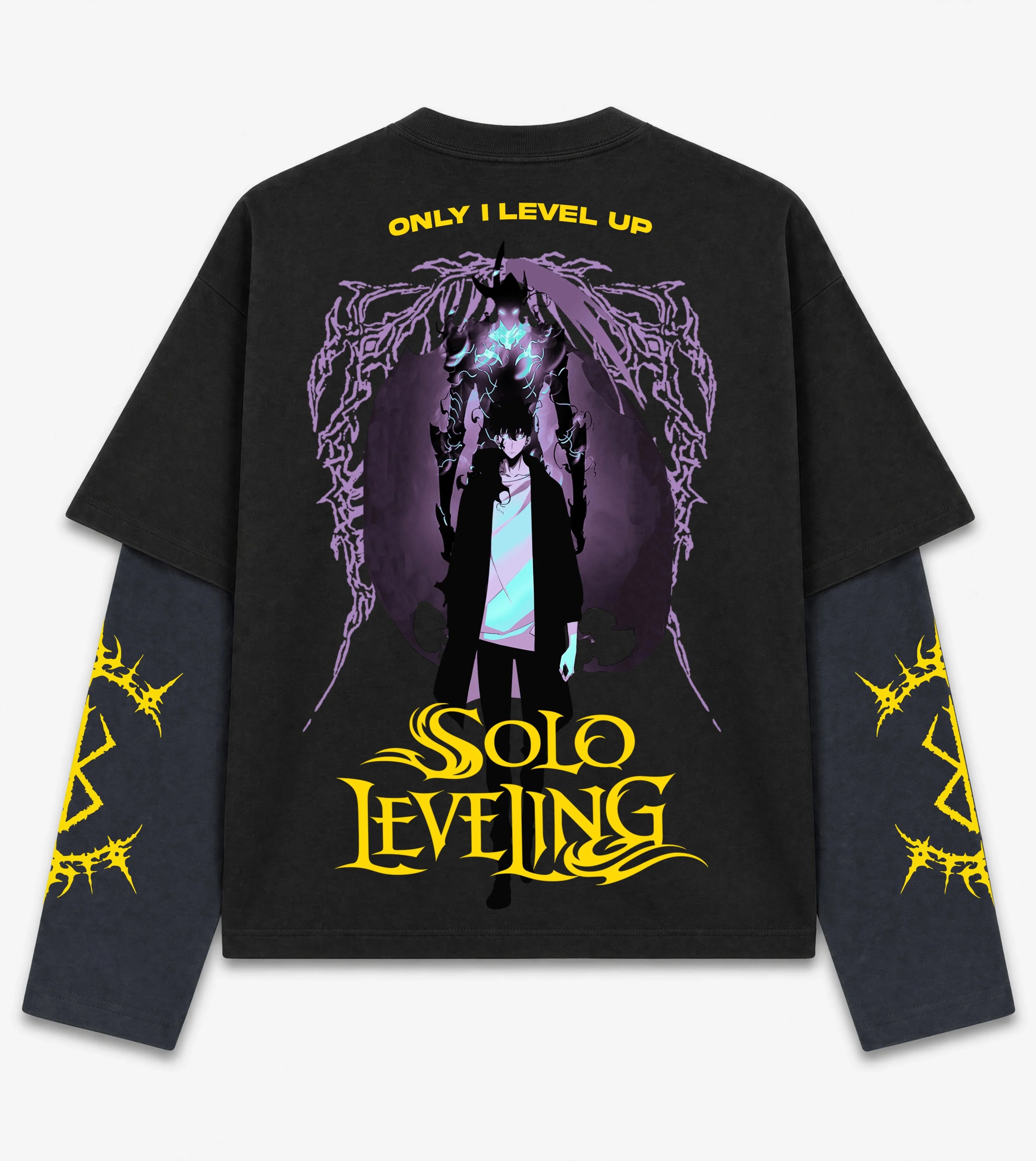 Solo Leveling Designed B&G Long Sleeve T-shirt