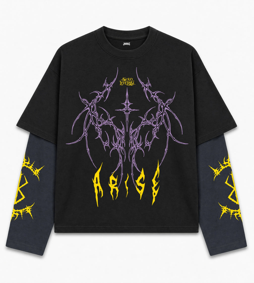 Solo Leveling Designed B&G Long Sleeve T-shirt