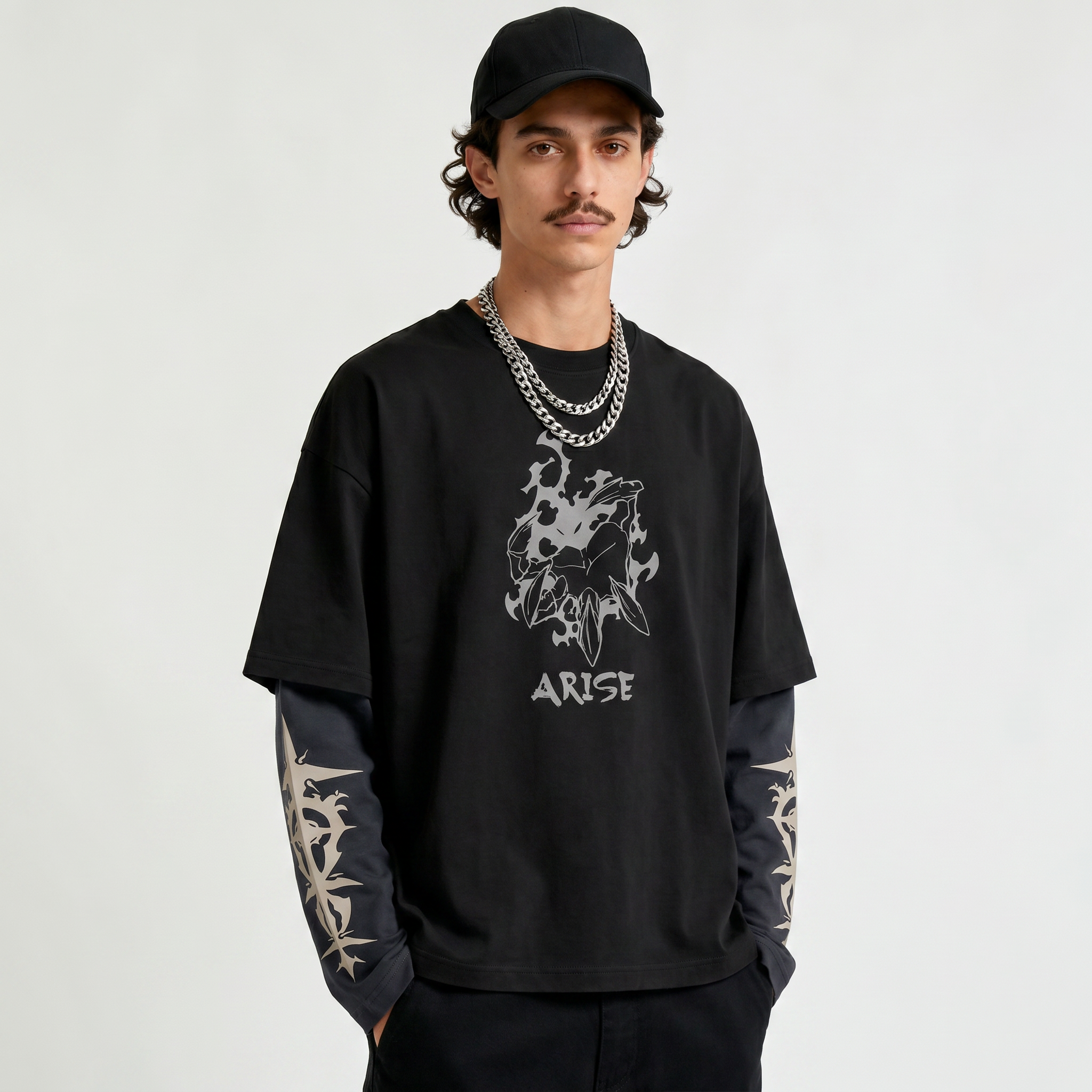 Solo Leveling – Sung Jin-Woo Arise LS Tee