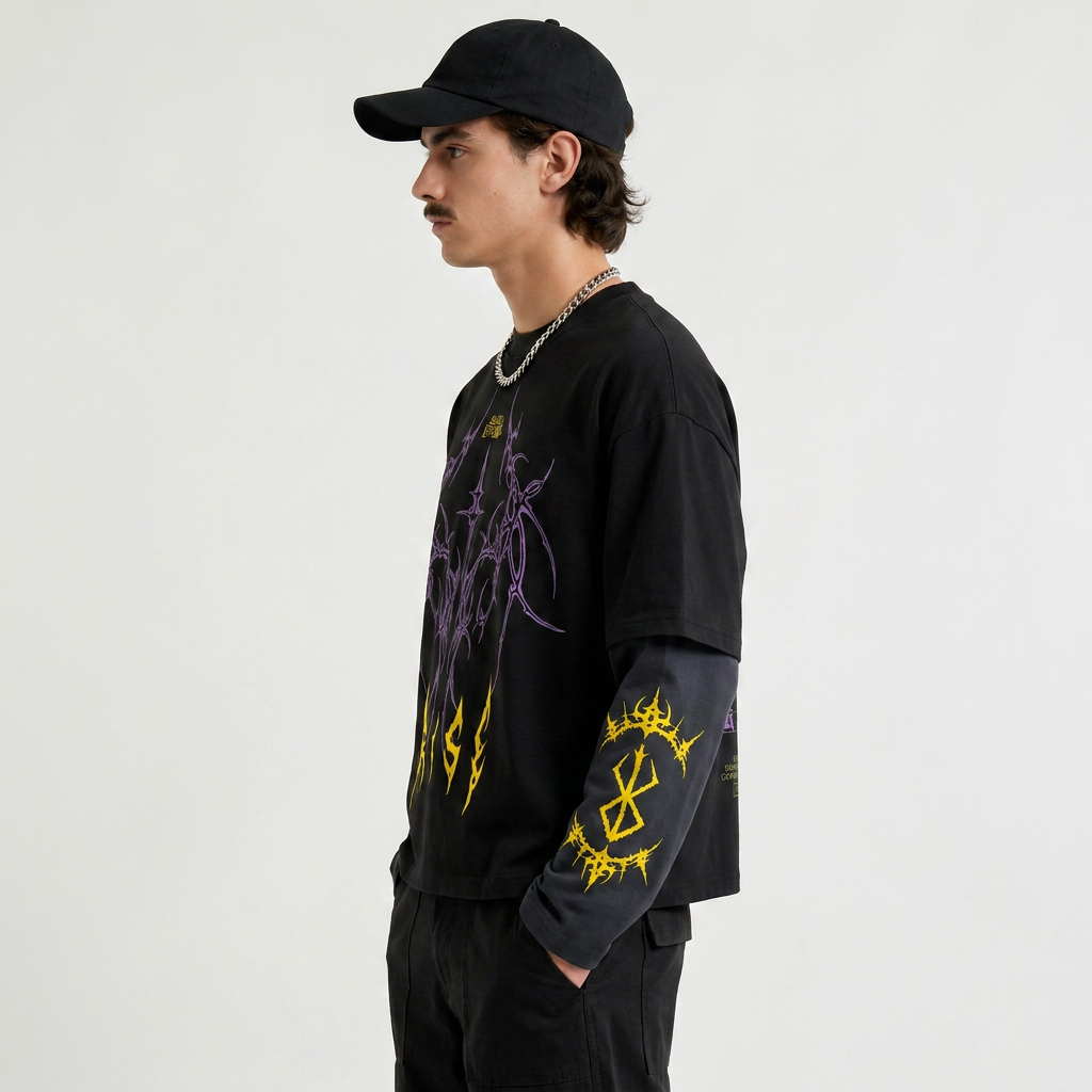 Solo Leveling Designed B&G Long Sleeve T-shirt
