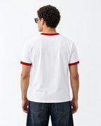 SPICE IT UP RINGER TEE — back view on model