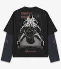 Sukuna Designed B&W Long Sleeve T-shirt