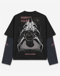 Sukuna Designed B&W Long Sleeve T-shirt