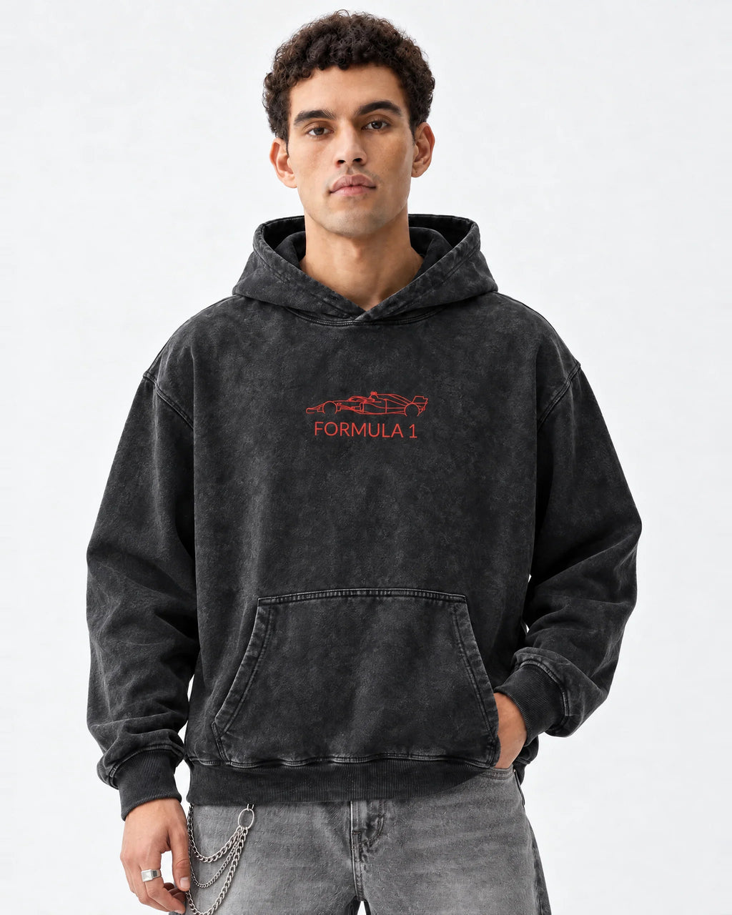 Suzuka Midnight Circuit Hoodie - front view
