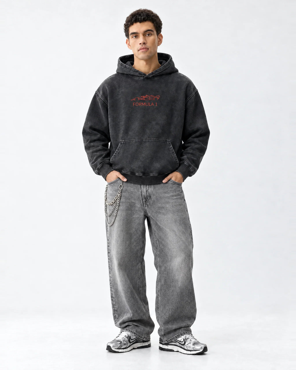Suzuka Midnight Circuit Hoodie - full-body view