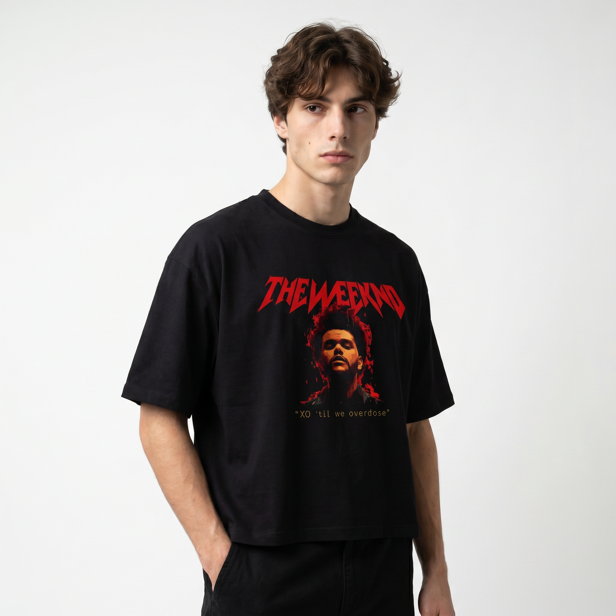 The Weeknd XO Blinding Lights Boxy Tee