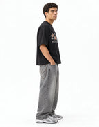 Toji Fushiguro "The Battle's Just Beginning" Oversized T-Shirt – side view