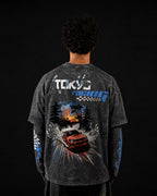 Tokyo Drift Racing Oversized Layered Tee
