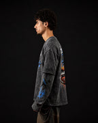 Tokyo Drift Racing Oversized Layered Tee