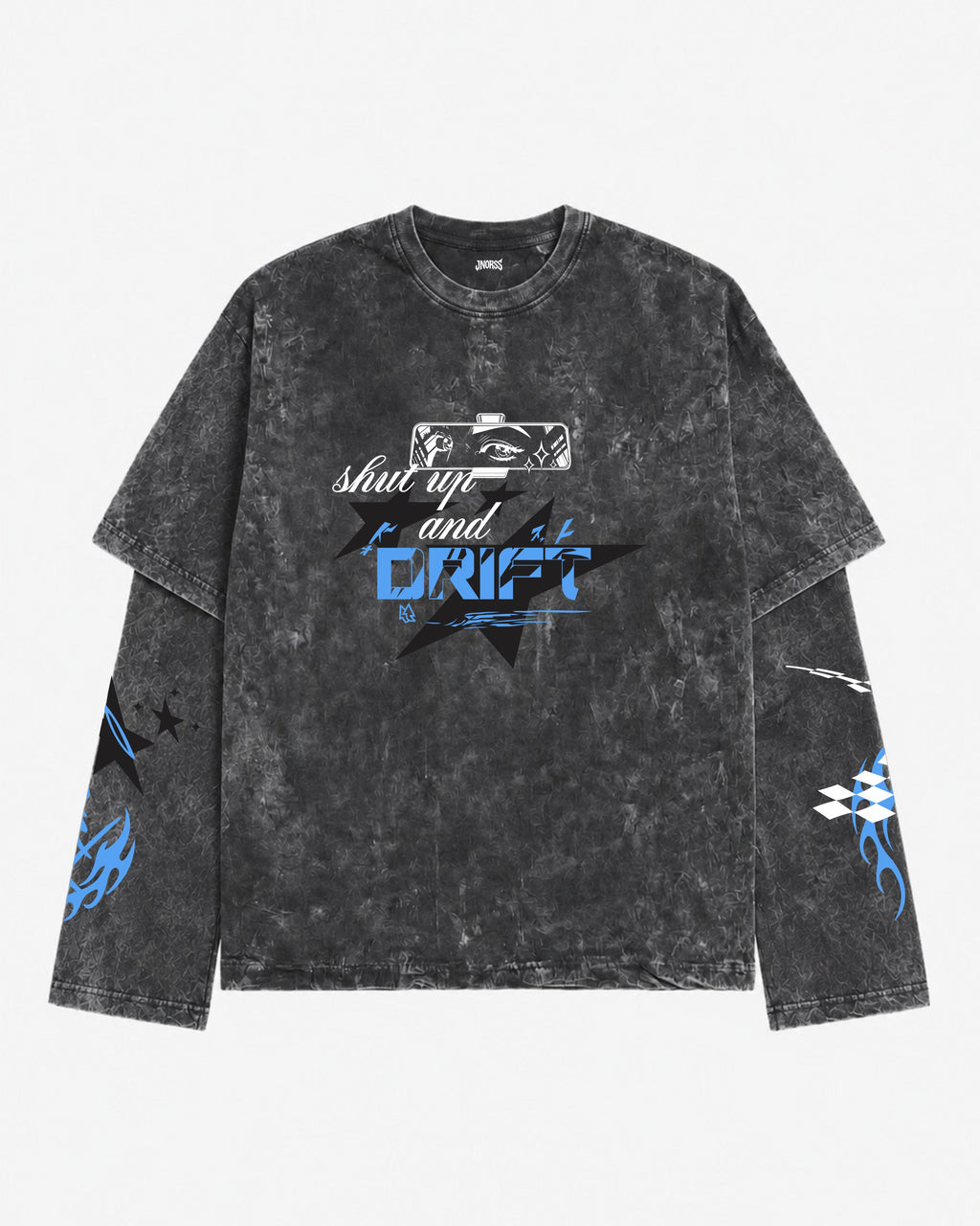 Tokyo Drift Racing Oversized Layered Tee